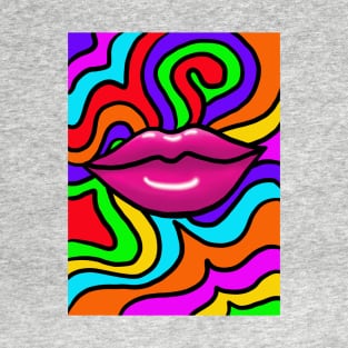 Psychodelic Lips T-Shirt